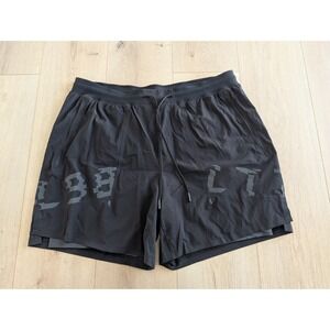 Lululemon License to Train Short Elite  7" Men's Black XXL 2XL RARE M7AQDS EUC